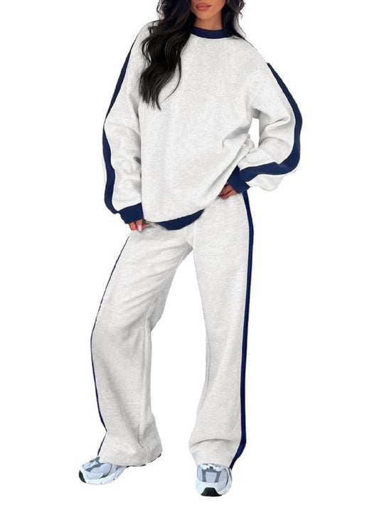 Chicbeautyy Women's Fleece Loose Fit Cozy Sweatshirt