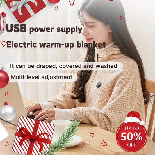 Chibeautyy— Portable Heated Shawl (Buy 2 Get Free Shipping)