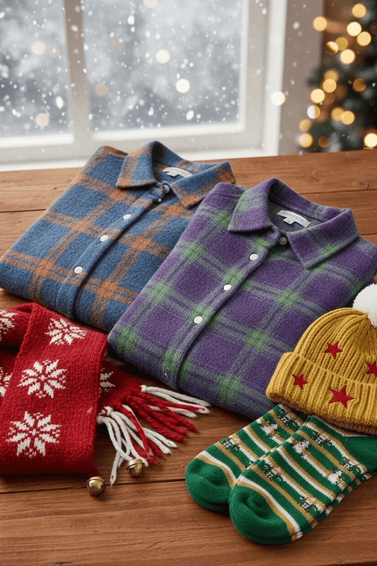 Chibeautyy🔥 Women's Plaid Print Casual Cotton Buttoned Cardigan Sweater