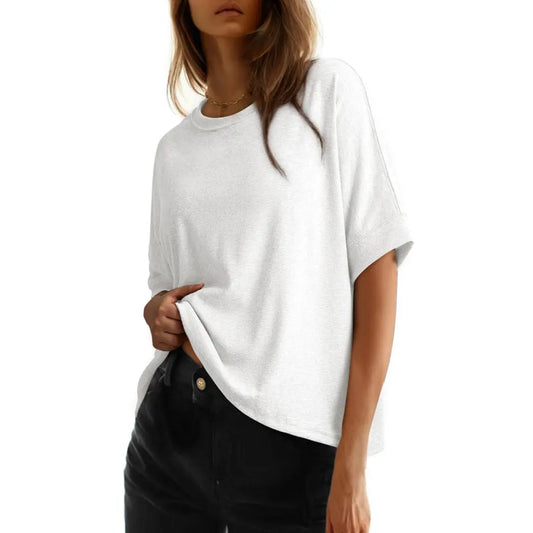 Chicbeautyy Loose Oversized Basic Tee(Buy 2 Free Shipping)