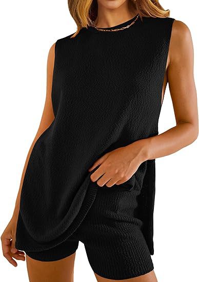 Chicbeautyy Women's Summer Sleeveless Sweater Sets (BUY 2 FREE SHIPPING)