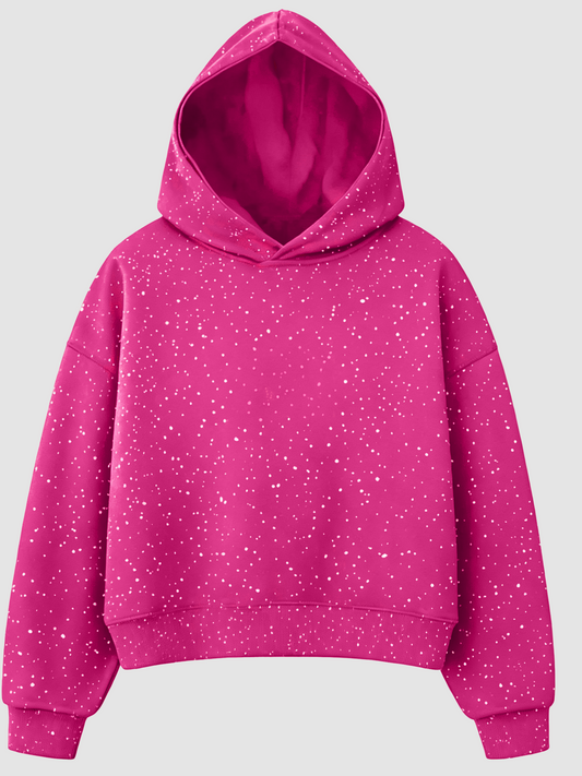 Chicbeautyy Women's Glitter Long Sleeve Hoodies