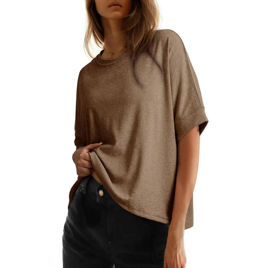 Chicbeautyy Loose Oversized Basic Tee(Buy 2 Free Shipping)