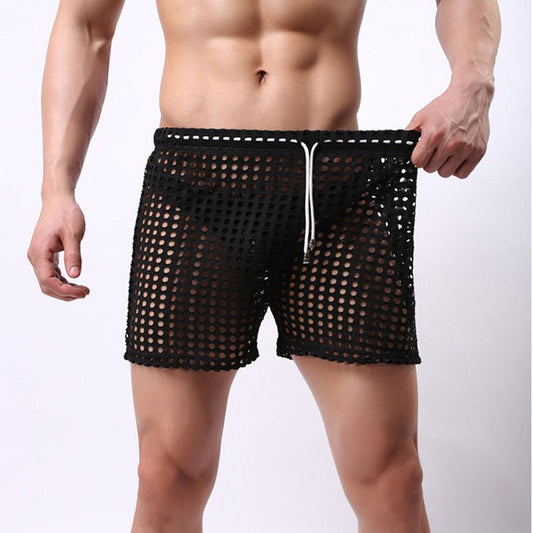 Totally See-Through Mesh Shorts