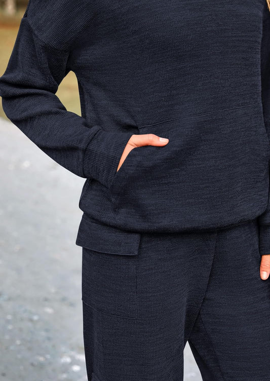 ChicBeautyy Women Fall 2025 Sweatsuits Outfits Lounge Matching Hoodie Set（BUY 2 Free Shipping）